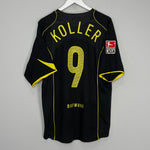 Shop 2004/05 DORTMUND KOLLER #9 AWAY SHIRT (XL) NIKE, classic football shirts, vintage football shirts & retro soccer jerseys at Cult Kits
