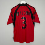 Shop 2001/02 AC MILAN MALDINI #3 THIRD SHIRT (M) ADIDAS, classic football shirts, vintage football shirts & retro soccer jerseys at Cult Kits