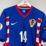 Shop 2007/08 CROATIA MODRIC #14 *BNWT* AWAY SHIRT (M) NIKE, classic football shirts, vintage football shirts & retro soccer jerseys at Cult Kits