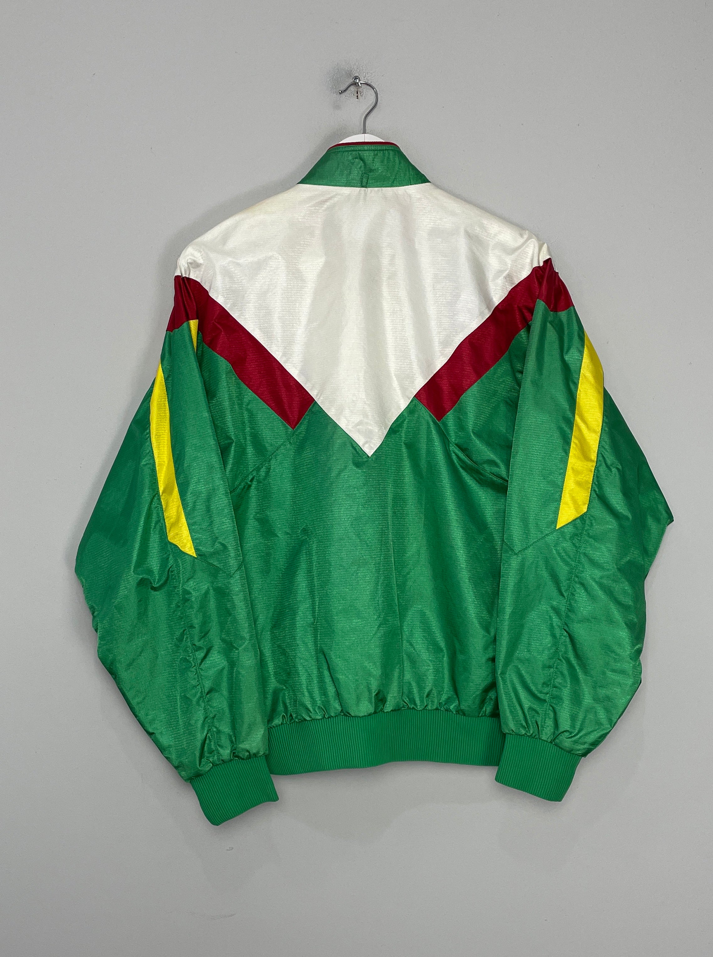Shop 1994/96 JEF UNITED TRACK JACKET (L) MIZUNO, classic football shirts, vintage football shirts & retro soccer jerseys at Cult Kits