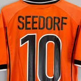 1998/00 NETHERLANDS SEEDORF #10 HOME SHIRT (S) NIKE