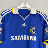 2008/09 CHELSEA DECO #20 HOME SHIRT (M) ADIDAS