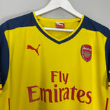 Shop 2014/15 ARSENAL CAZORLA #19 AWAY SHIRT (XL) PUMA, classic football shirts, vintage football shirts & retro soccer jerseys at Cult Kits