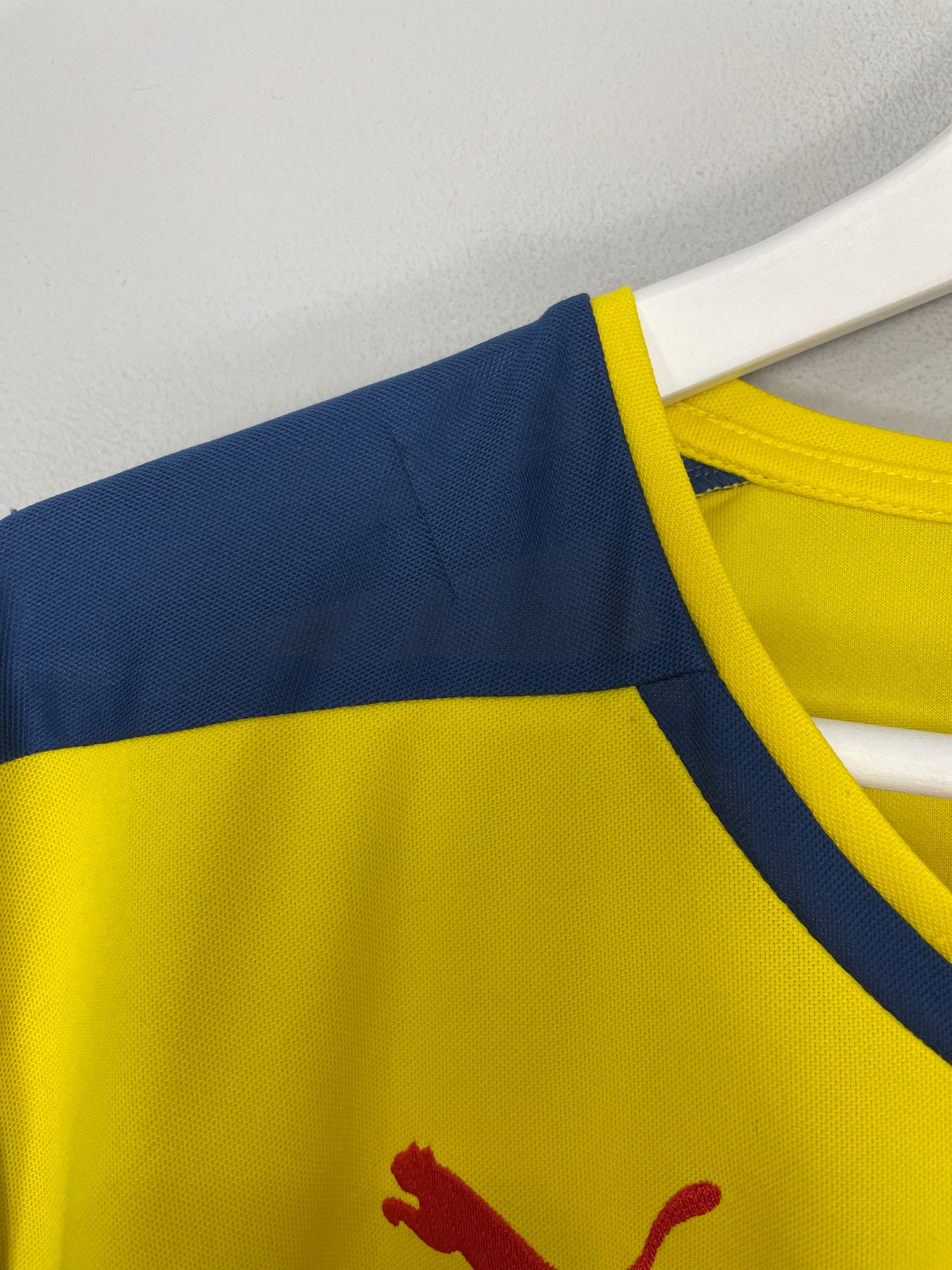 Shop 2014/15 ARSENAL CAZORLA #19 AWAY SHIRT (XL) PUMA, classic football shirts, vintage football shirts & retro soccer jerseys at Cult Kits