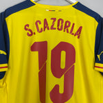 Shop 2014/15 ARSENAL CAZORLA #19 AWAY SHIRT (XL) PUMA, classic football shirts, vintage football shirts & retro soccer jerseys at Cult Kits