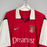 1999/00 ARSENAL BERGKAMP #10 HOME SHIRT (XXL) NIKE