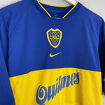 Shop 2001/02 BOCA JUNIORS HOME SHIRT (L) NIKE, classic football shirts, vintage football shirts & retro soccer jerseys at Cult Kits