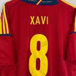 Shop 2011/12 SPAIN XAVI #8 HOME SHIRT (XXL) ADIDAS, classic football shirts, vintage football shirts & retro soccer jerseys at Cult Kits