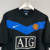 Shop 2009/10 MANCHESTER UNITED BERBATOV #9 AWAY SHIRT (L) NIKE, classic football shirts, vintage football shirts & retro soccer jerseys at Cult Kits