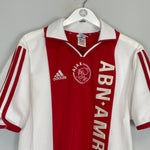 Shop 2000/01 AJAX CHIVU #5 HOME SHIRT (M) ADIDAS, classic football shirts, vintage football shirts & retro soccer jerseys at Cult Kits
