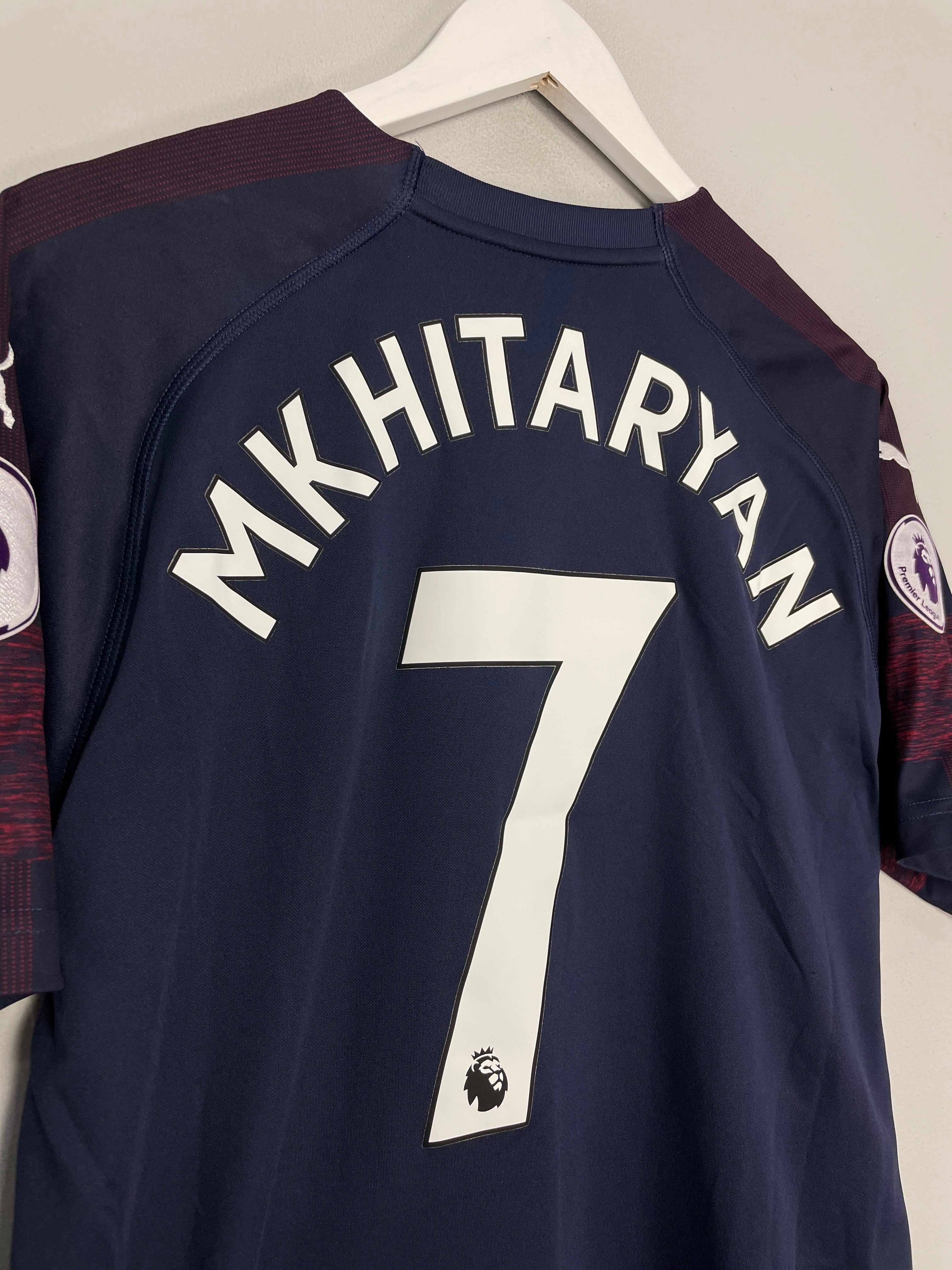 Shop 2018/19 ARSENAL MKHITARYAN #7 AWAY SHIRT (L) PUMA, classic football shirts, vintage football shirts & retro soccer jerseys at Cult Kits