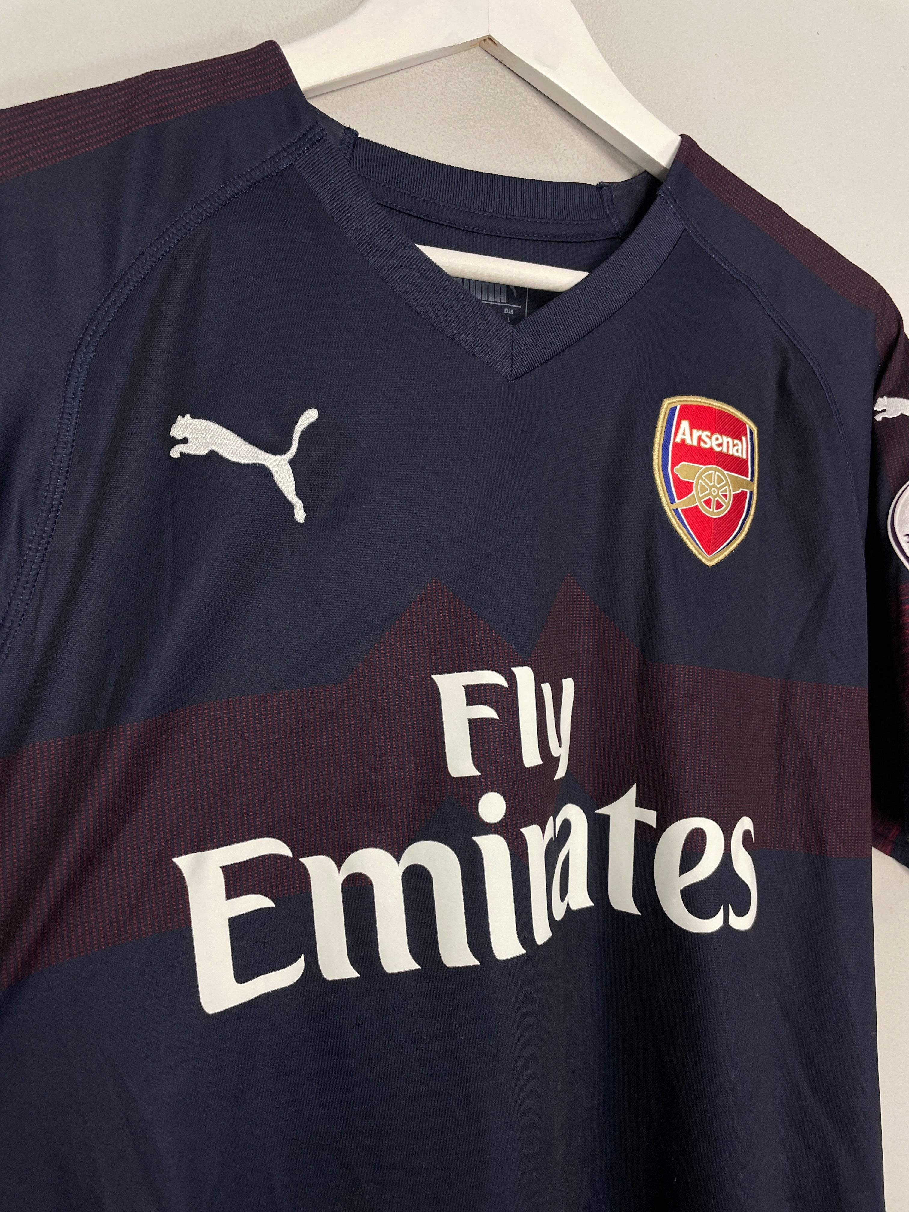Shop 2018/19 ARSENAL MKHITARYAN #7 AWAY SHIRT (L) PUMA, classic football shirts, vintage football shirts & retro soccer jerseys at Cult Kits