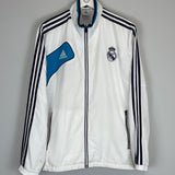 Shop 2012/13 REAL MADRID TRACK JACKET (L) ADIDAS, classic football shirts, vintage football shirts & retro soccer jerseys at Cult Kits