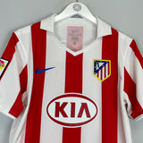 Shop 2010/11 ATLETICO MADRID SIMAO #20 HOME SHIRT (S) NIKE, classic football shirts, vintage football shirts & retro soccer jerseys at Cult Kits
