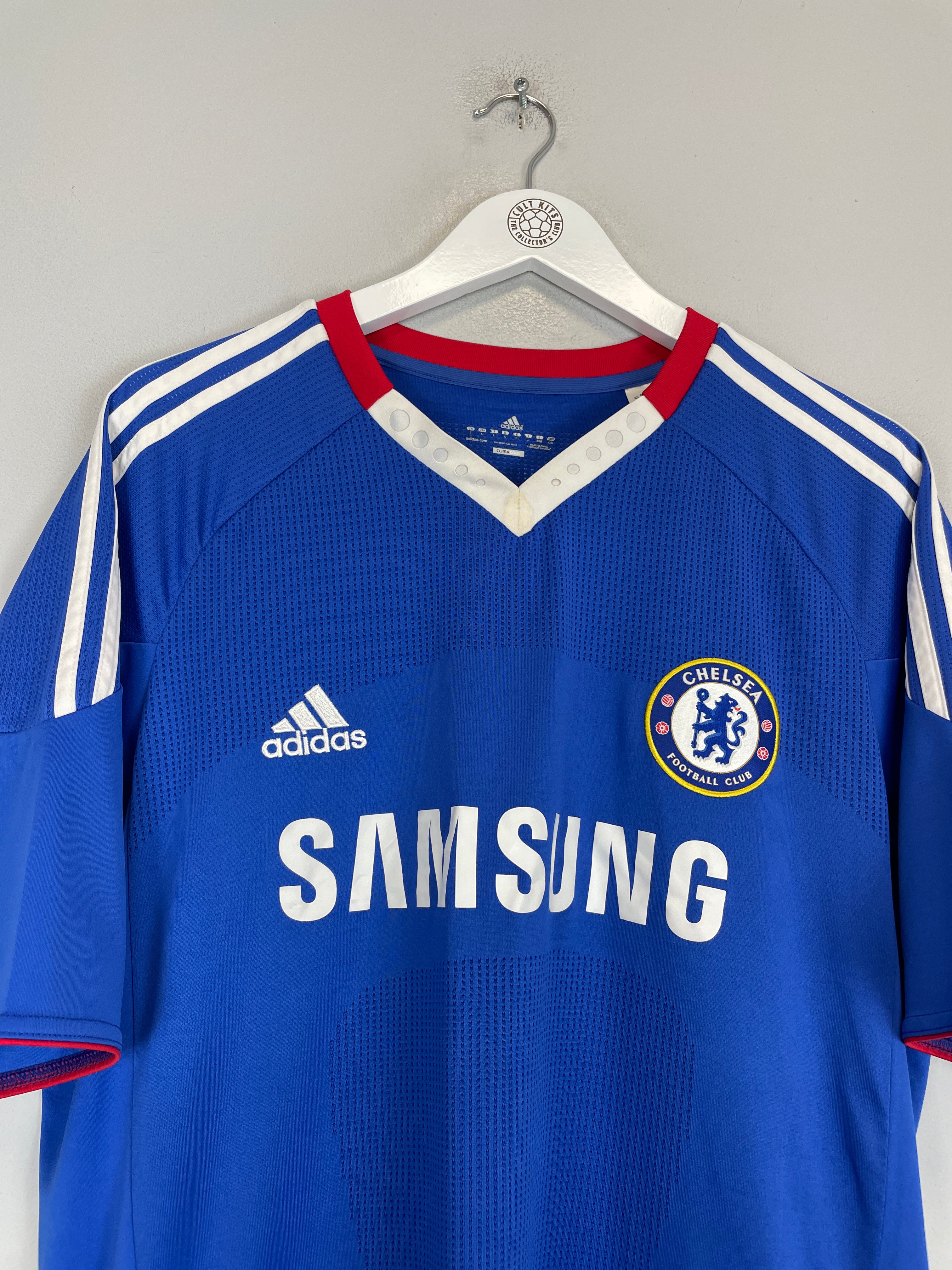 Shop 2010/11 CHELSEA ANELKA #39 HOME SHIRT (L) ADIDAS, classic football shirts, vintage football shirts & retro soccer jerseys at Cult Kits