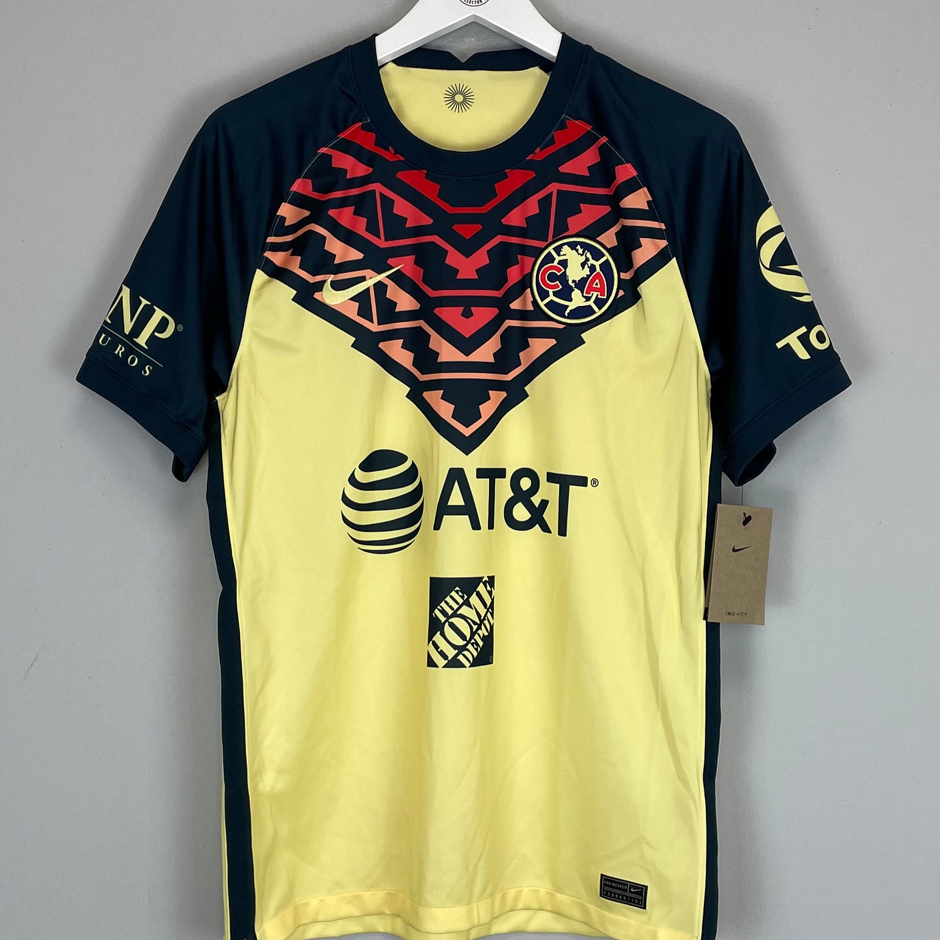 Shop 2021/22 CLUB AMERICA HOME SHIRT (M) NIKE, classic football shirts, vintage football shirts & retro soccer jerseys at Cult Kits