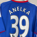 Shop 2010/11 CHELSEA ANELKA #39 HOME SHIRT (L) ADIDAS, classic football shirts, vintage football shirts & retro soccer jerseys at Cult Kits