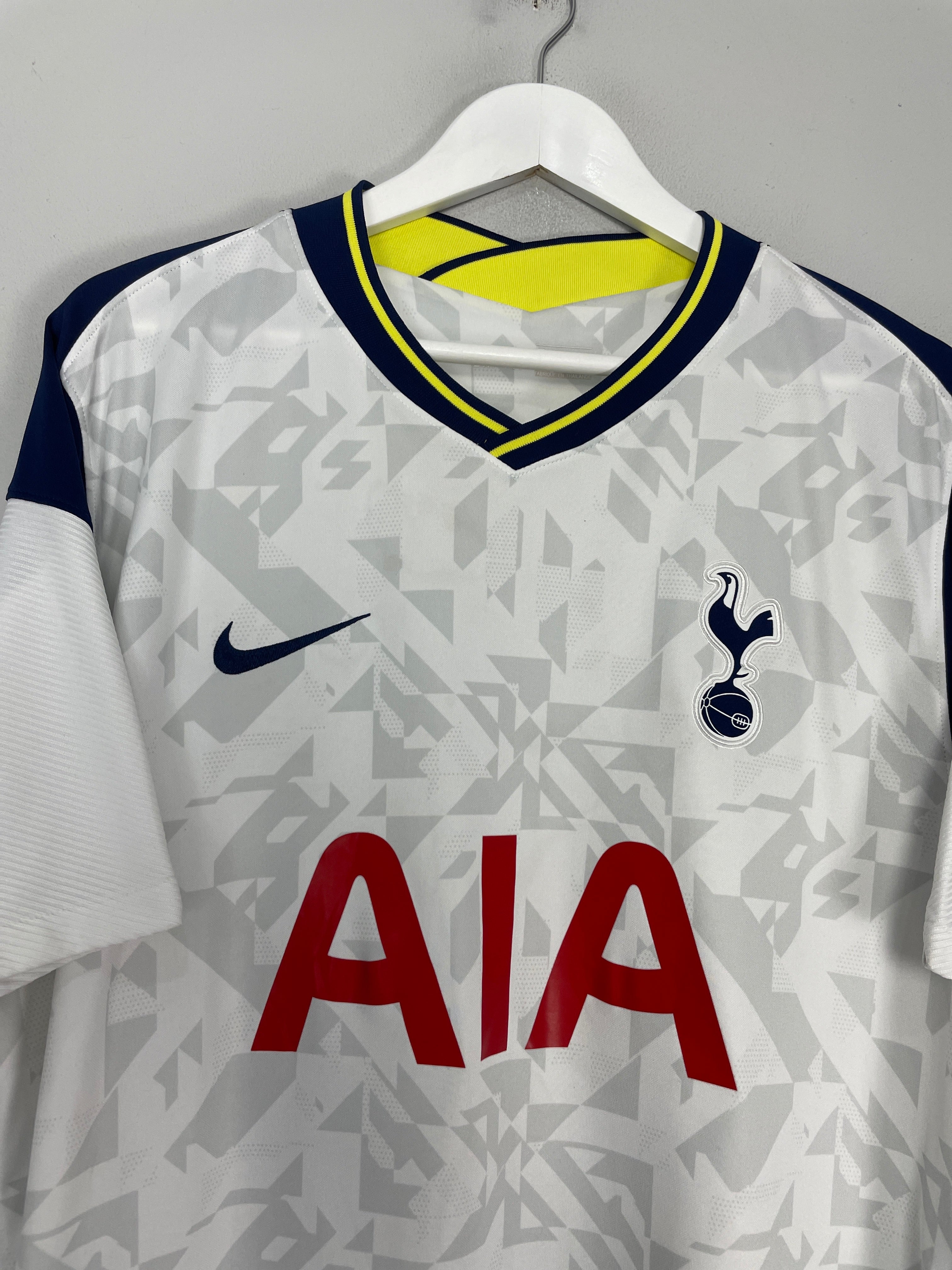 Shop 2020/21 TOTTENHAM SON #7 HOME SHIRT (XXL) NIKE, classic football shirts, vintage football shirts & retro soccer jerseys at Cult Kits