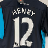 Shop 2011/12 ARSENAL HENRY #12 *BNWT* AWAY SHIRT (L) NIKE, classic football shirts, vintage football shirts & retro soccer jerseys at Cult Kits