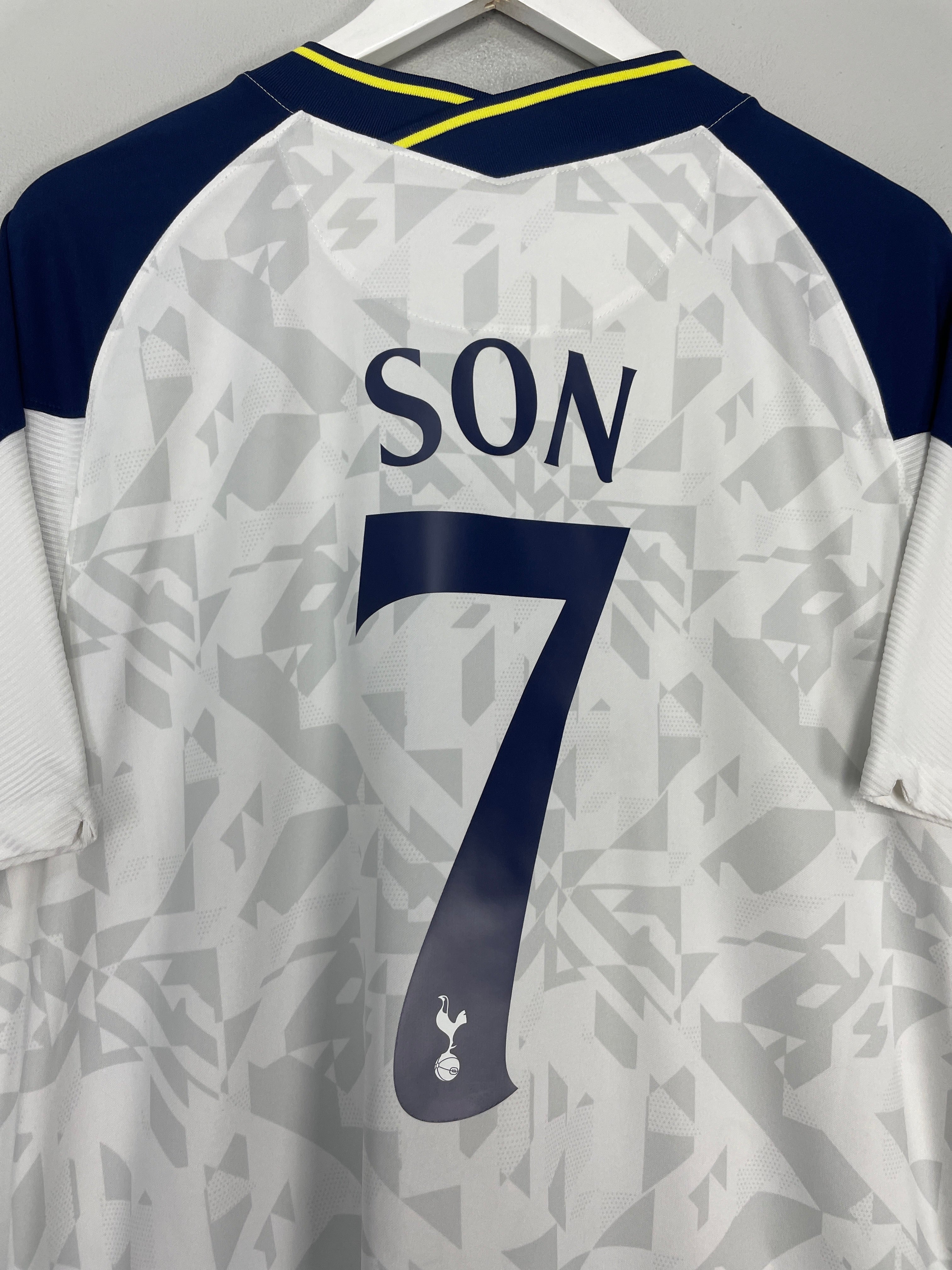 Shop 2020/21 TOTTENHAM SON #7 HOME SHIRT (XXL) NIKE, classic football shirts, vintage football shirts & retro soccer jerseys at Cult Kits