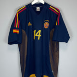 2002/04 SPAIN GUTI #14 THIRD SHIRT (XL) ADIDAS