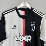 2019/20 JUVENTUS RONALDO #7 'ARABIC' HOME SHIRT (XL) ADIDAS