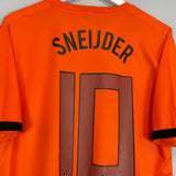 2012/13 NETHERLANDS SNEIJDER #10 HOME SHIRT (L) NIKE