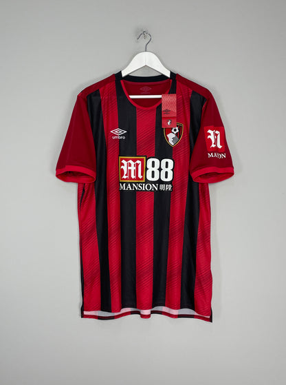 2019/20 BOURNEMOUTH WILSON #22 *BNWT* HOME SHIRT (XL) UMBRO