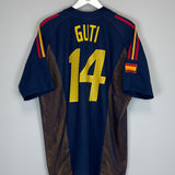 2002/04 SPAIN GUTI #14 THIRD SHIRT (XL) ADIDAS
