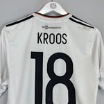 Shop 2017 GERMANY KROOS #18 CONFEDERATIONS CUP SHIRT (M) ADIDAS, classic football shirts, vintage football shirts & retro soccer jerseys at Cult Kits