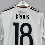 Shop 2017 GERMANY KROOS #18 CONFEDERATIONS CUP SHIRT (M) ADIDAS, classic football shirts, vintage football shirts & retro soccer jerseys at Cult Kits