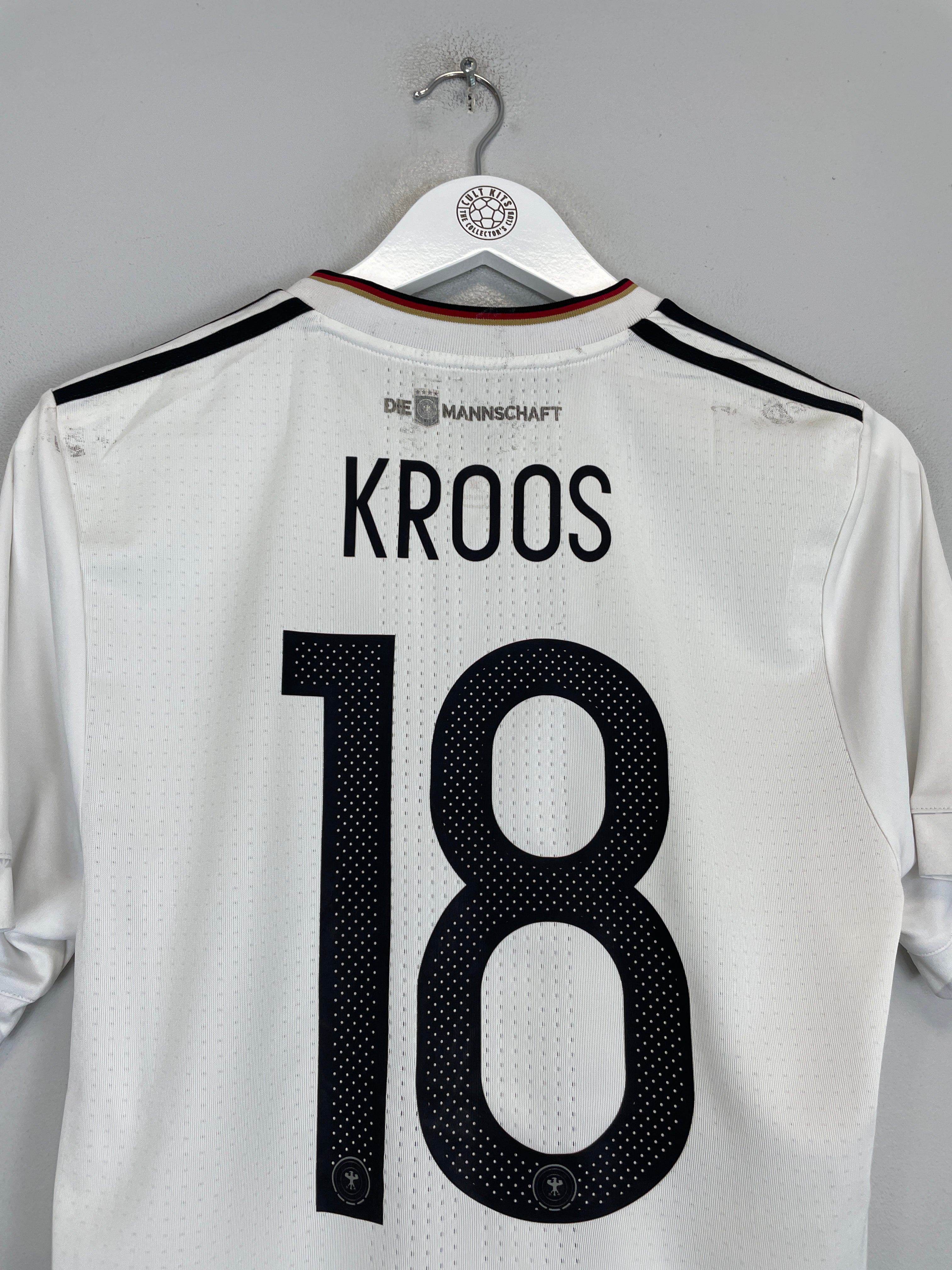 Shop 2017 GERMANY KROOS #18 CONFEDERATIONS CUP SHIRT (M) ADIDAS, classic football shirts, vintage football shirts & retro soccer jerseys at Cult Kits