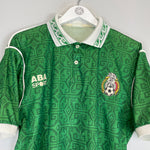 Shop 1993/95 MEXICO HOME SHIRT (S) ABA SPORT, classic football shirts, vintage football shirts & retro soccer jerseys at Cult Kits