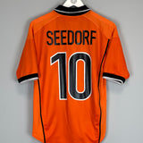 1998/00 NETHERLANDS SEEDORF #10 HOME SHIRT (S) NIKE