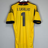 2012/13 SPAIN I.CASILLAS #1 GK SHIRT (L) ADIDAS