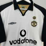 Shop 2001/02 MANCHESTER UNITED V.NISTELROOY #10 *CENTENARY* AWAY/THIRD SHIRT (XL) UMBRO, classic football shirts, vintage football shirts & retro soccer jerseys at Cult Kits