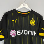 Shop 2014/15 DORTMUND REUS #11 AWAY SHIRT (L) PUMA, classic football shirts, vintage football shirts & retro soccer jerseys at Cult Kits