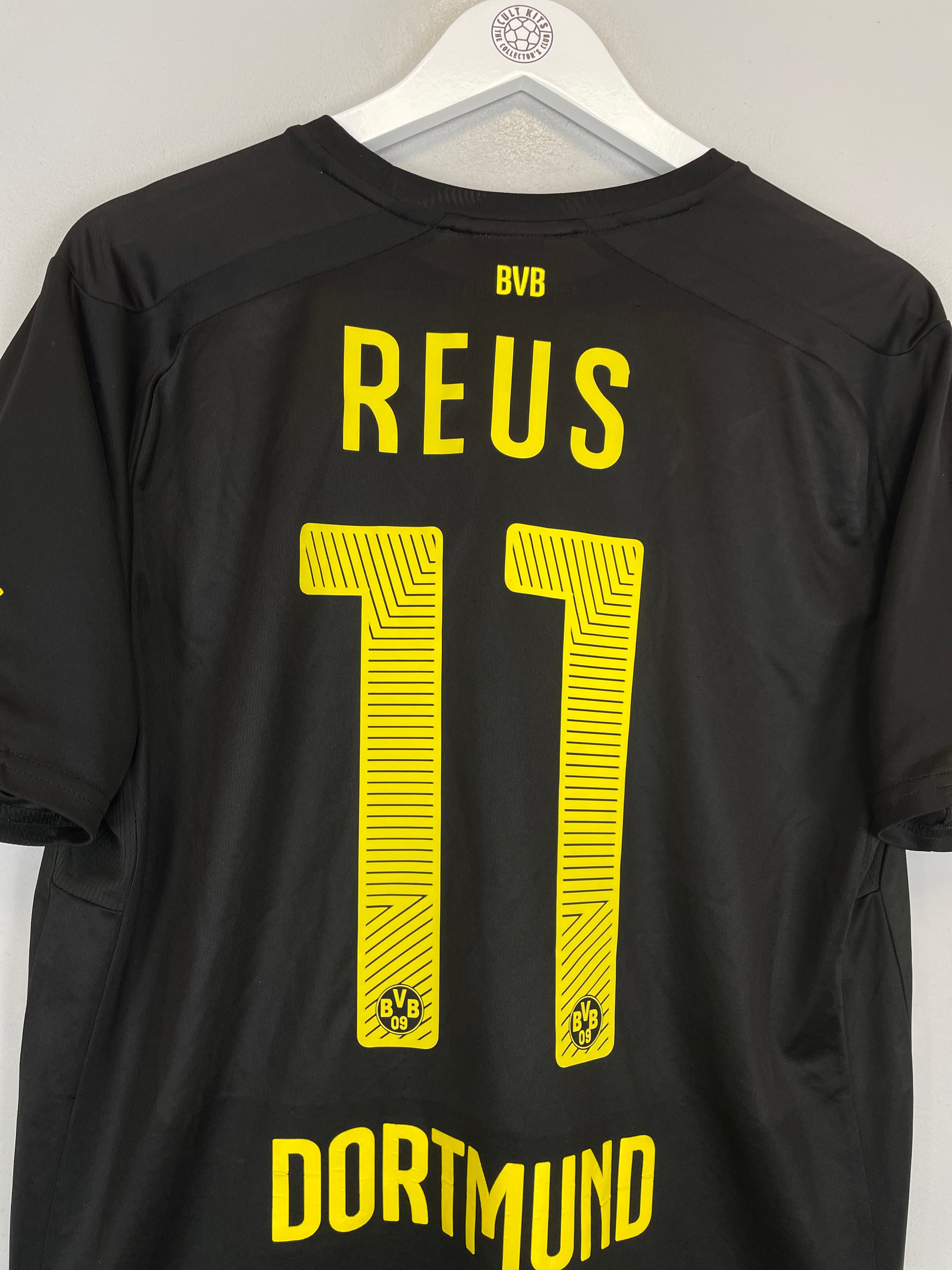 Shop 2014/15 DORTMUND REUS #11 AWAY SHIRT (L) PUMA, classic football shirts, vintage football shirts & retro soccer jerseys at Cult Kits