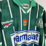 Shop 1996/97 PALMEIRAS #10 *CAMPEONATO PAULISTA* HOME SHIRT (M) REEBOK, classic football shirts, vintage football shirts & retro soccer jerseys at Cult Kits