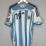 2005/07 ARGENTINA MESSI #19 HOME SHIRT (M) ADIDAS
