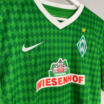 Shop 2013/14 WERDER BREMEN HOME SHIRT (L) NIKE, classic football shirts, vintage football shirts & retro soccer jerseys at Cult Kits