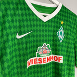 Shop 2013/14 WERDER BREMEN HOME SHIRT (L) NIKE, classic football shirts, vintage football shirts & retro soccer jerseys at Cult Kits