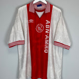 1996/97 AJAX KLUIVERT #9 HOME SHIRT (XXL) UMBRO