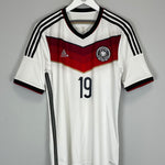Shop 2014/15 GERMANY GOTZE #19 HOME SHIRT (M) ADIDAS, classic football shirts, vintage football shirts & retro soccer jerseys at Cult Kits