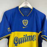 2001/02 BOCA JUNIORS INTERCONTINENTAL CUP HOME SHIRT (S) NIKE