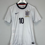 Shop 2013 ENGLAND ROONEY #10 *150 YEARS* HOME SHIRT (S) NIKE, classic football shirts, vintage football shirts & retro soccer jerseys at Cult Kits