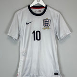 Shop 2013 ENGLAND ROONEY #10 *150 YEARS* HOME SHIRT (S) NIKE, classic football shirts, vintage football shirts & retro soccer jerseys at Cult Kits