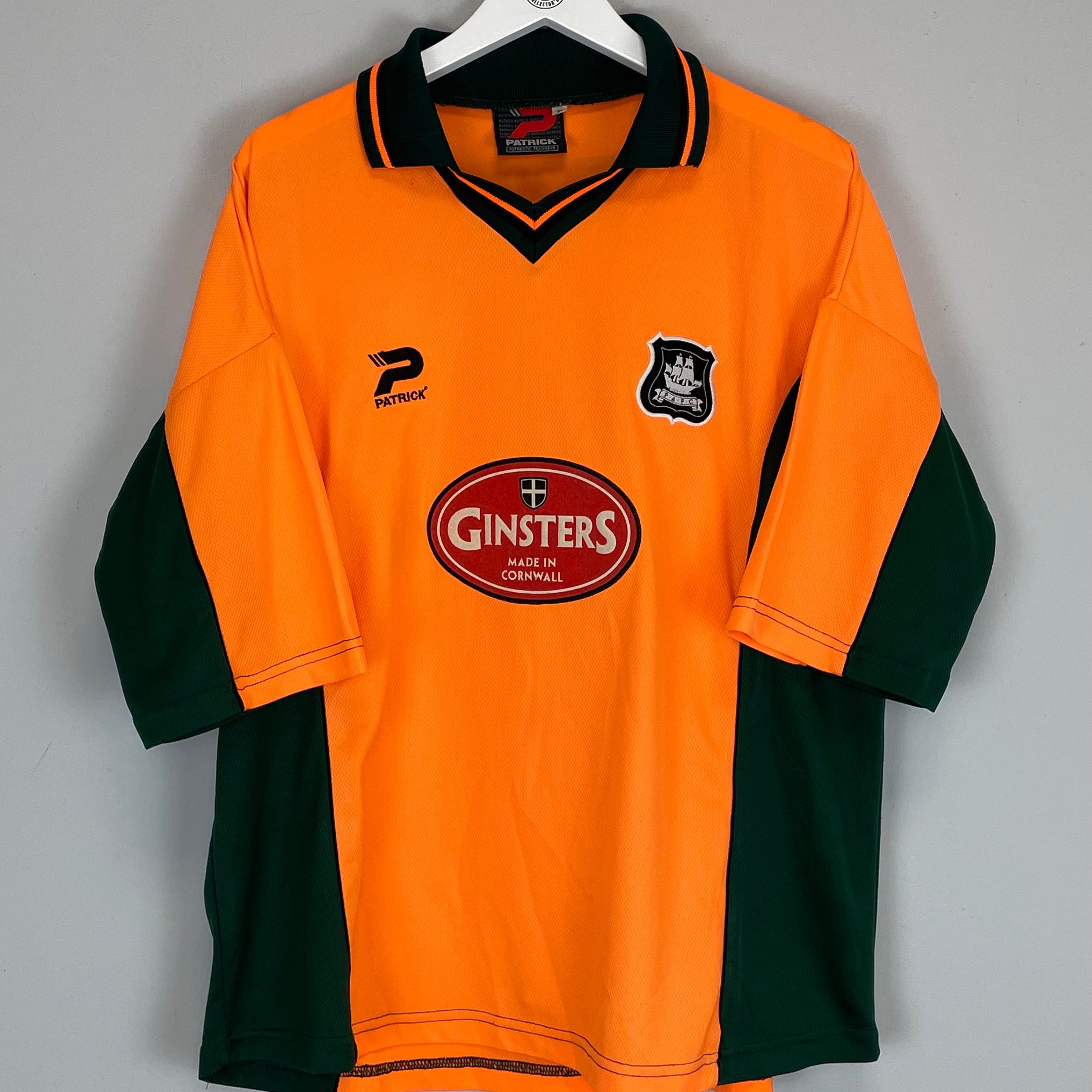 Shop 2002/03 PLYMOUTH ARGYLE BERESFORD #7 AWAY SHIRT (XL) PATRICK, classic football shirts, vintage football shirts & retro soccer jerseys at Cult Kits