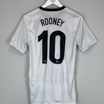 Shop 2013 ENGLAND ROONEY #10 *150 YEARS* HOME SHIRT (S) NIKE, classic football shirts, vintage football shirts & retro soccer jerseys at Cult Kits