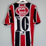 1997/99 SAO PAULO #10 HOME SHIRT (M) PENALTY